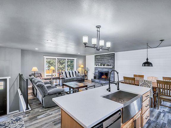 Open Concept - Living-Dining-Kitchen