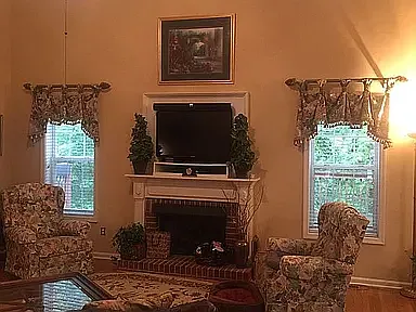 Gas Fireplace wall