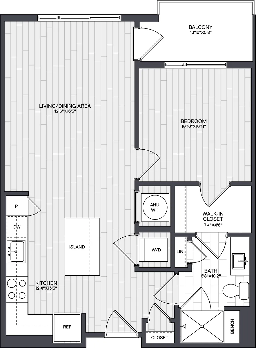 Floor plan A101