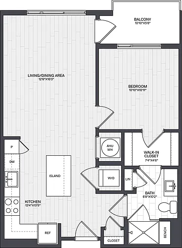 Floor plan A101