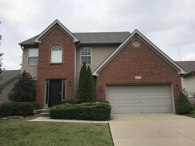 Front with 2 Car Garage