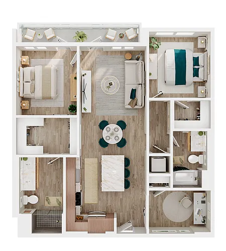 Floor plan B11
