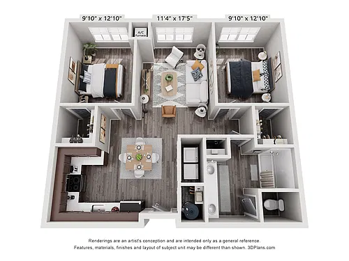 Floor plan Bowman