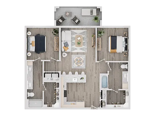 Floor plan B1