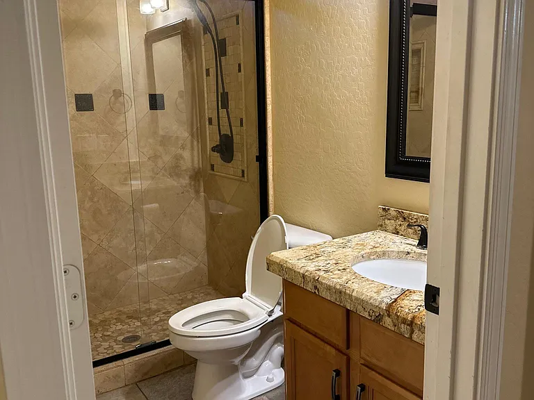Downstairs guest bathroom