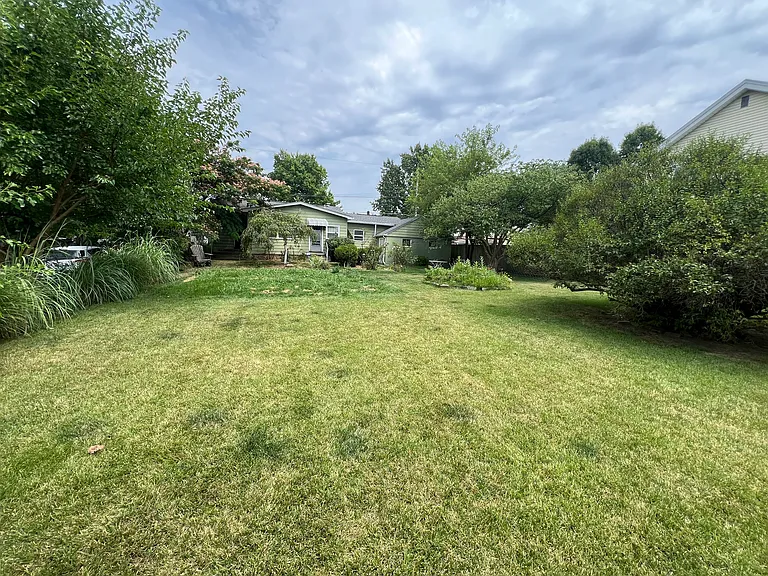 Large fenced in yard.