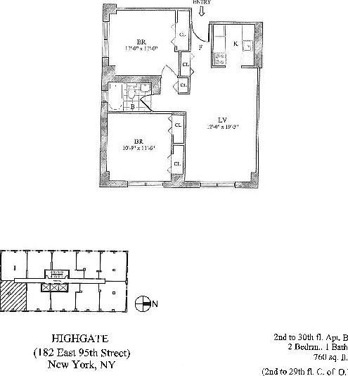 2nd image of 182 E 95th St APT 18B