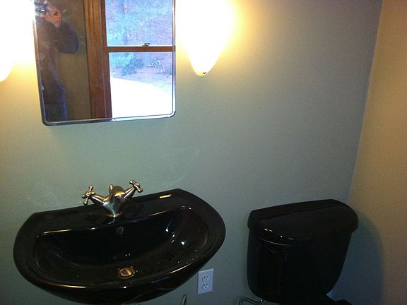 Second floor half bath