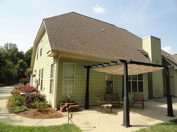 Rear view with extended patio