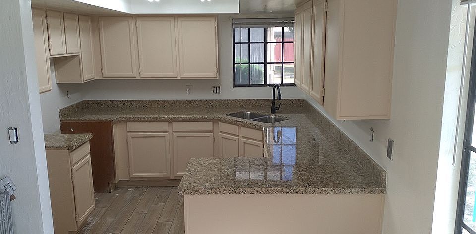 New granite counter tops. 