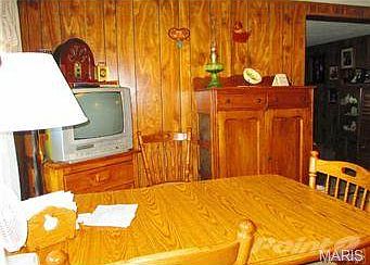 View of dining area of kitchen.