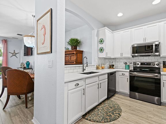 Newly renovated kitchen. Top of the line stainless steel appliances.