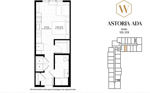 Floor plan Astoria ADA