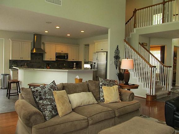 Views from Family Room into newly renovated kitchen!