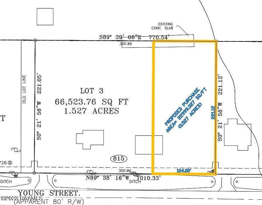2nd image of 815 Young St Lot A