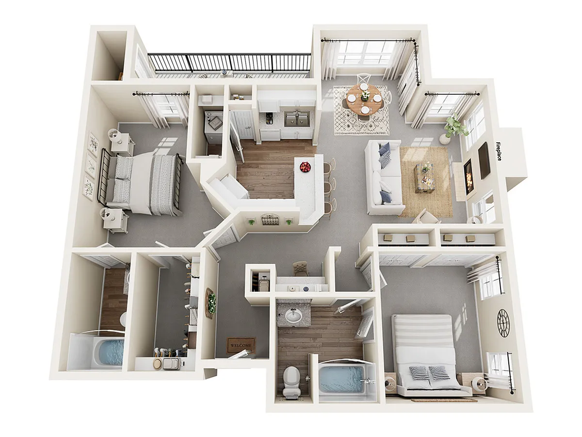 Floor plan Renoir