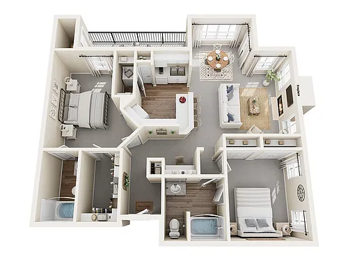 Floor plan Renoir