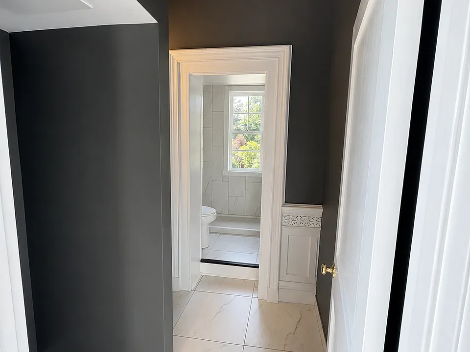 Bathroom 1 hallway with washer/dryer. Washer dryer on order and will be included.