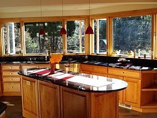 Panoramic View Window at Kitchen