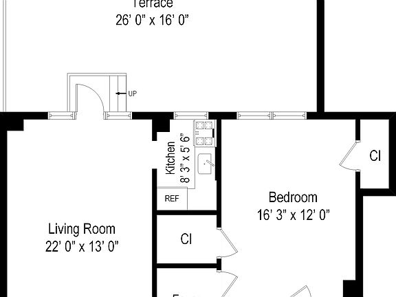 2nd image of 302 W 12th St APT 1A