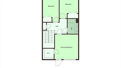 Floor plan Townhome