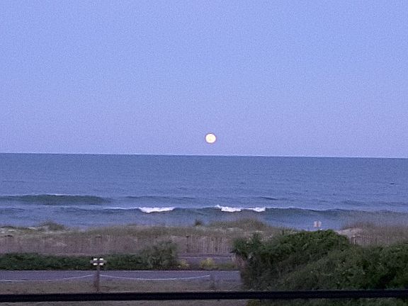 Moonrise from back porch