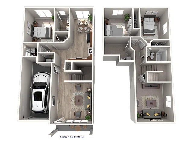Floor plan Cottages on the Green Liberty