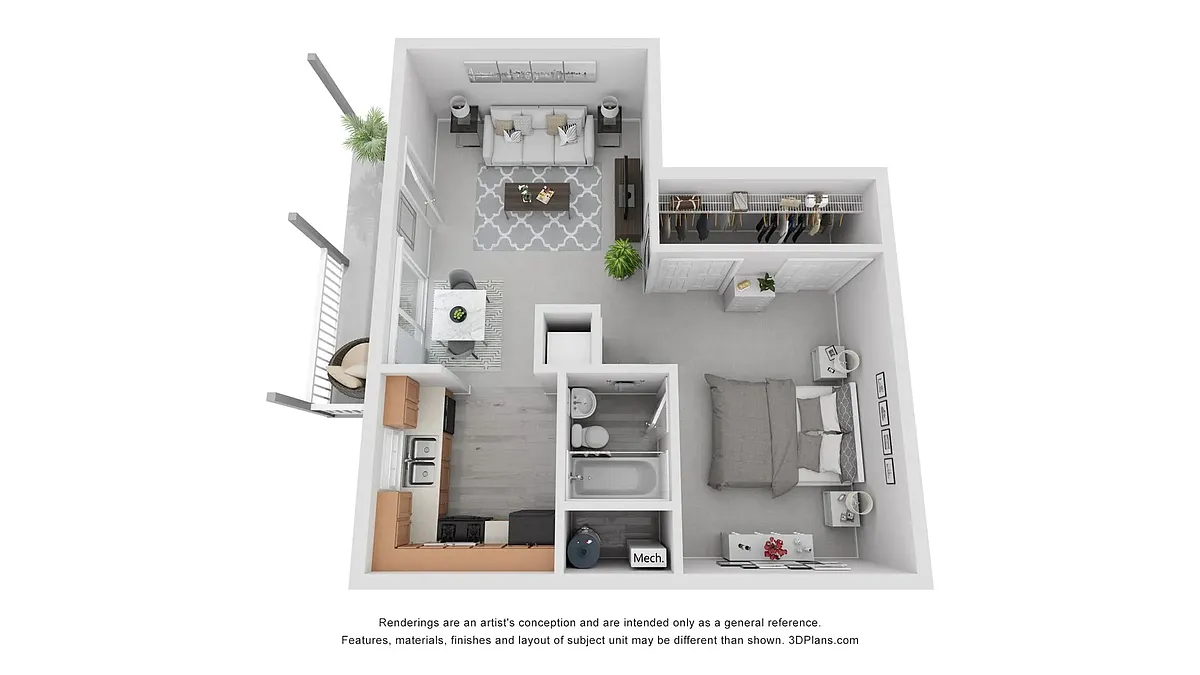 Floor plan The Barrett