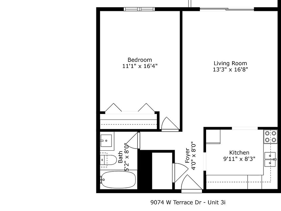 2nd image of 9074 Terrace Dr #3I