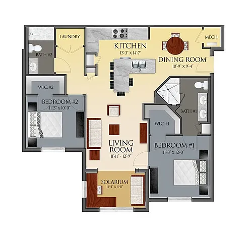 Floor plan B2