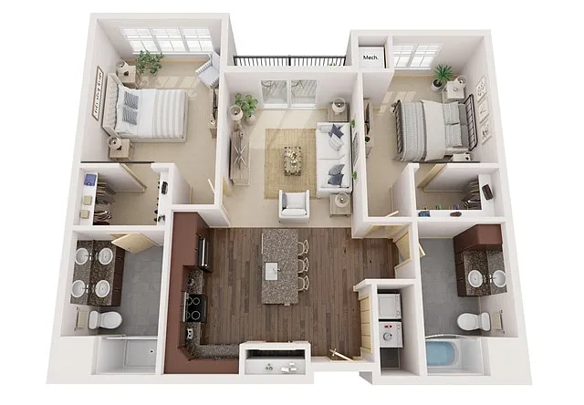 Floor plan D1