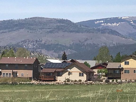 View of back with Solar