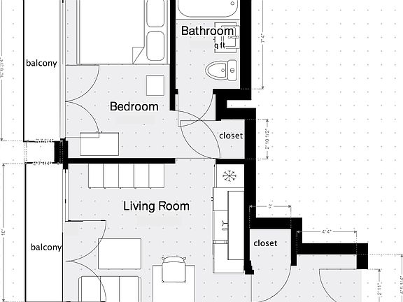 2nd image of 636 E 11th St APT 5E