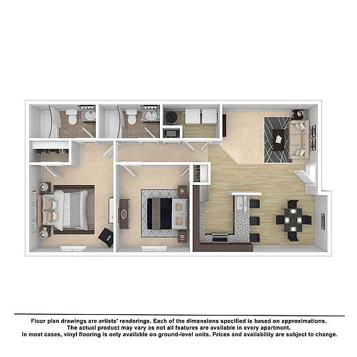 Floor plan Lavender