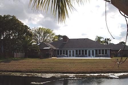 rear view from golf course