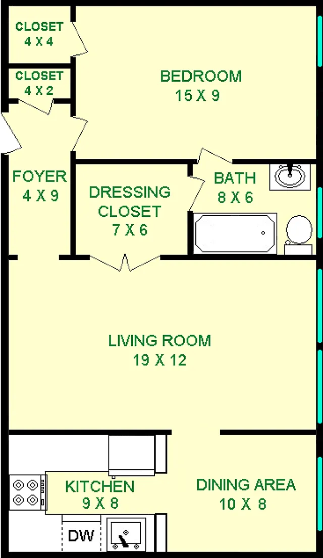 Floor plan Sage