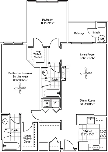 Floor plan The Bentley