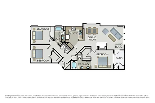 Floor plan The Catalina