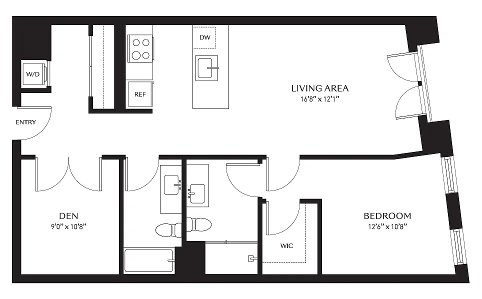 Floor plan A1D