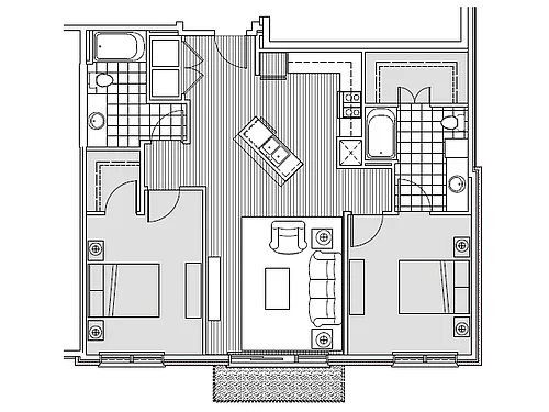 Floor plan The Franklin