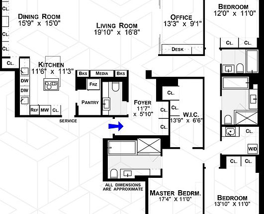 2nd image of 2373 Broadway #707/708