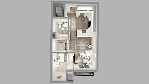 Floor plan Stuido