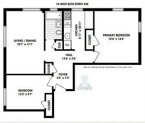 76 West 86th Street, #5E