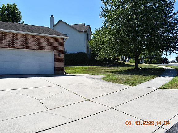 Garage to right side.