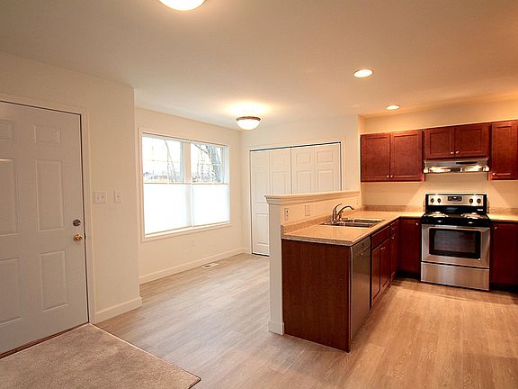 Dining area and kitchen