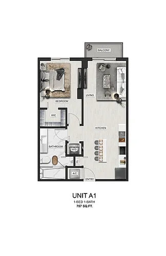 Floor plan A1
