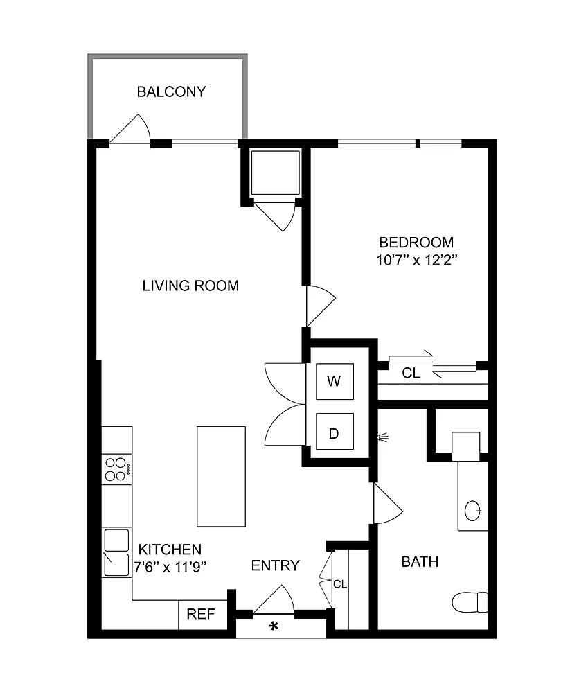 Floor plan Pollock