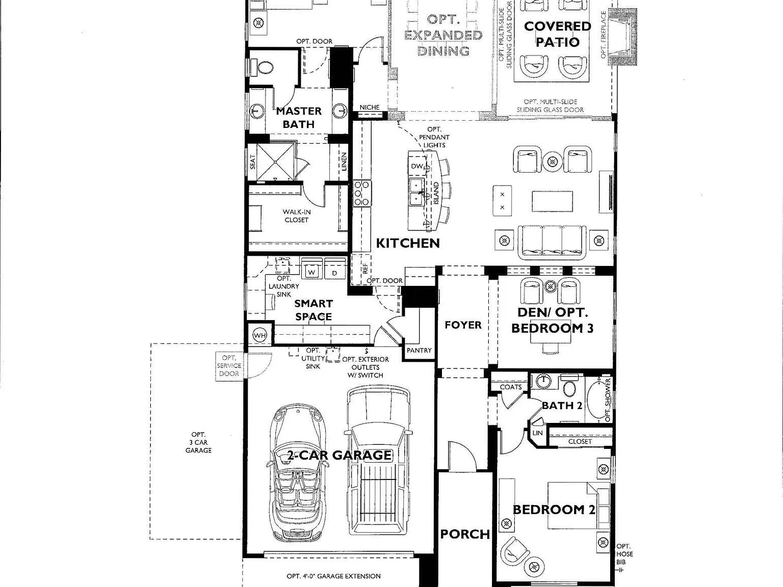 2 bed, 2.0 bath, 1948 sqft, $3,000 — Photo 2