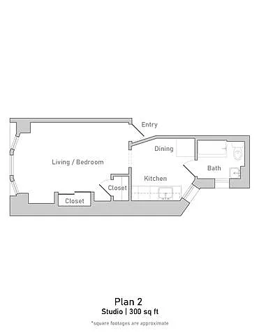 Floor plan Studio - Plan 2