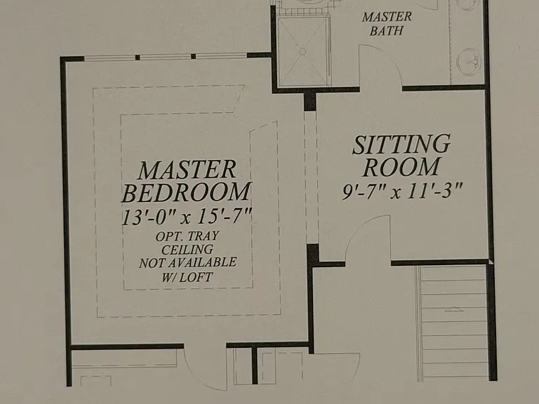 Master Bedroom Layout